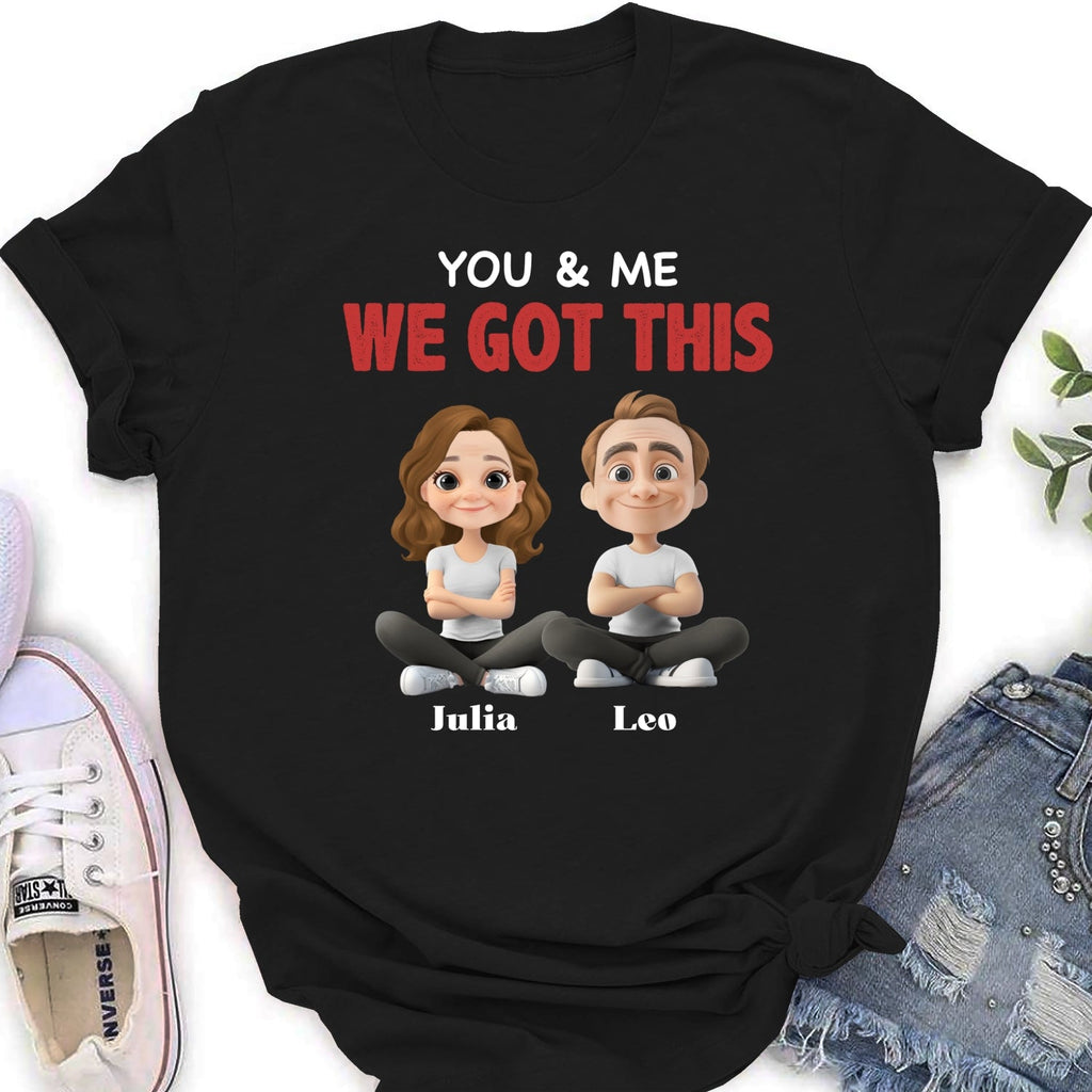 Custom Christmas Anniversary Keepsake Gifts For Husband • You And Me - Personalized Shirt