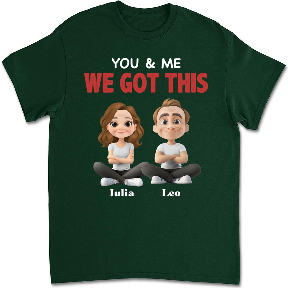 Custom Christmas Anniversary Keepsake Gifts For Husband • You And Me - Personalized Shirt