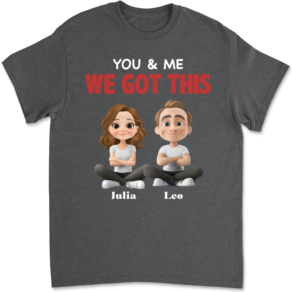 Custom Christmas Anniversary Keepsake Gifts For Husband • You And Me - Personalized Shirt