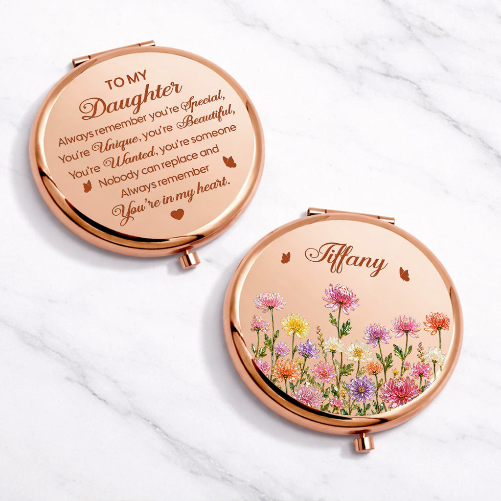 You Are Irreplaceable - Personalized Compact Mirror