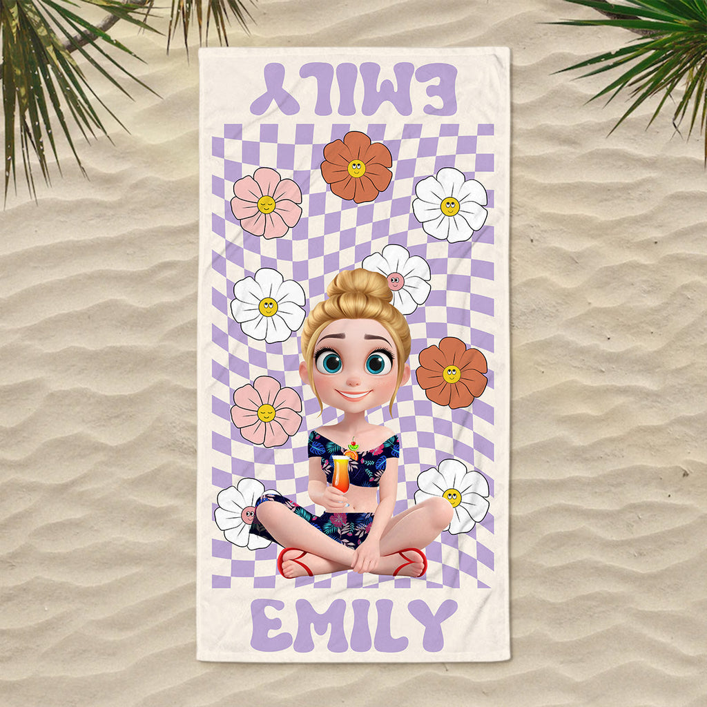 Best Trip Ever - Personalized Beach Towel