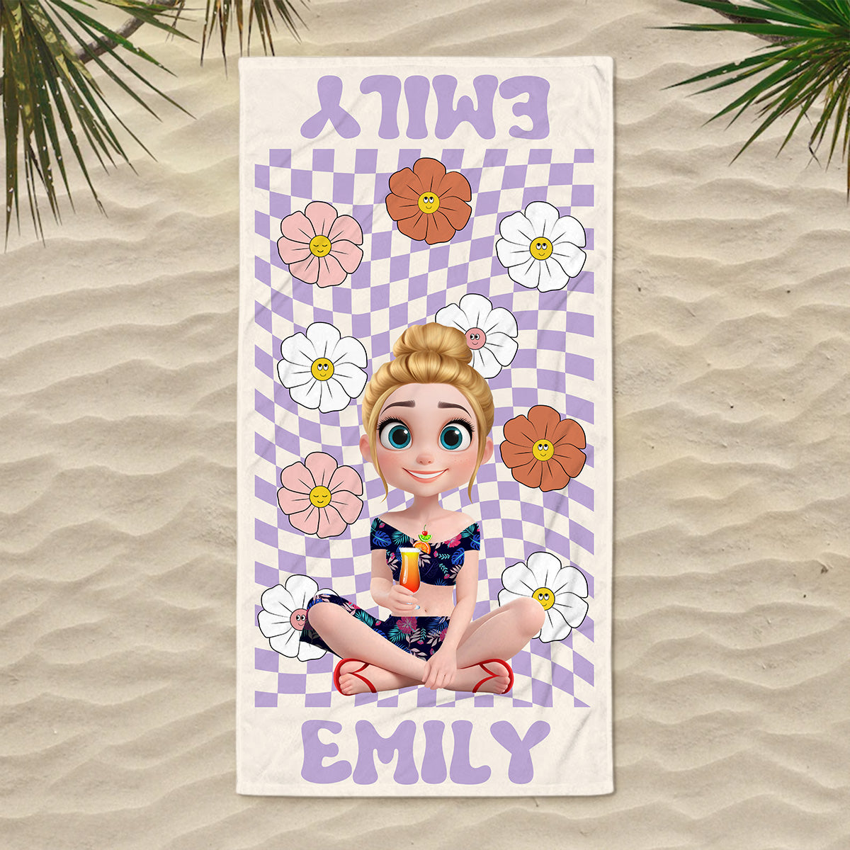 Best Trip Ever - Personalized Beach Towel