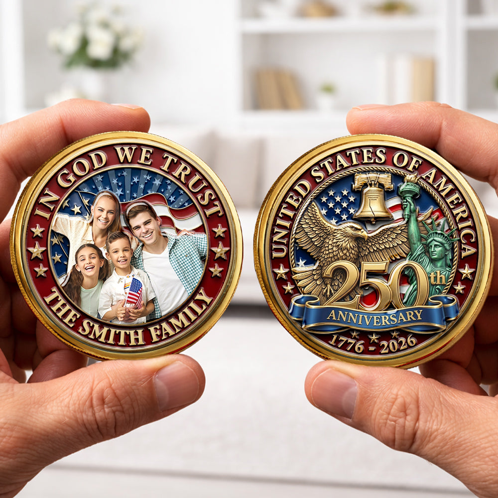 In God We Trust - Personalized Commemorative Keepsake Coin