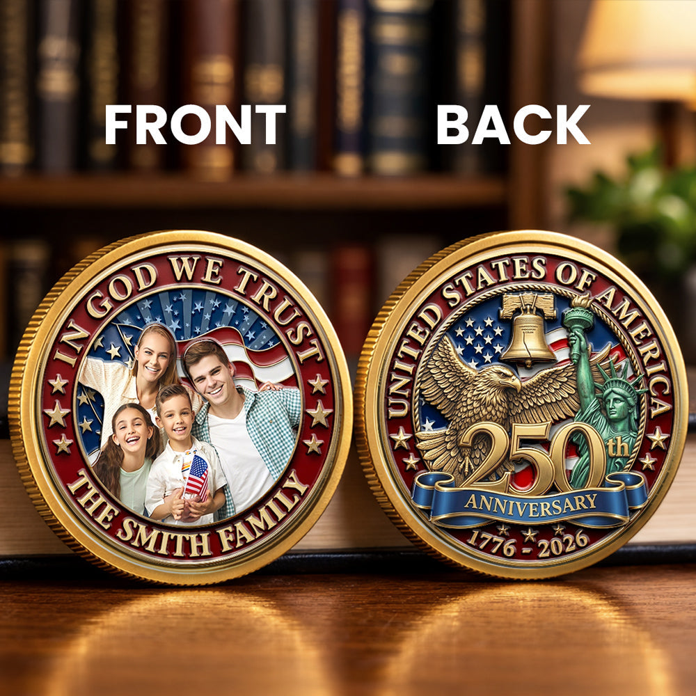 In God We Trust - Personalized Commemorative Keepsake Coin