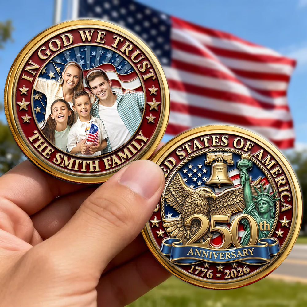 In God We Trust - Personalized Commemorative Keepsake Coin