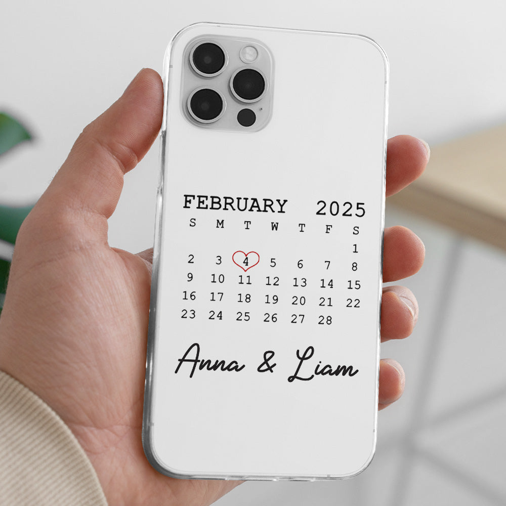 Save The Date Forever - Personalized Phone Case