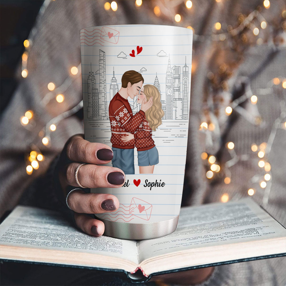 The Day I Met You Version 2 - Personalized Tumbler