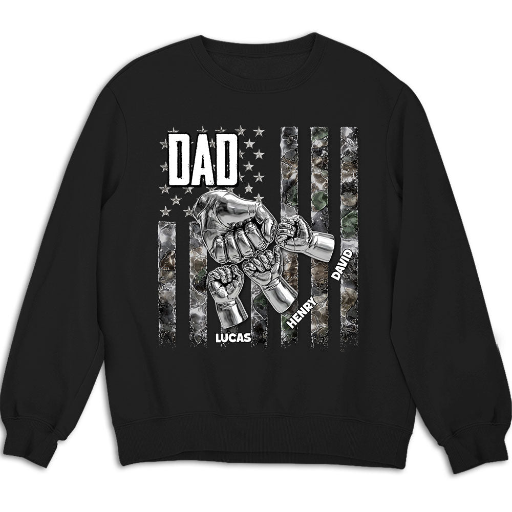 Custom Father's Day, Special Gift for Dad & Grandpa • Papa King - Personalized Shirt