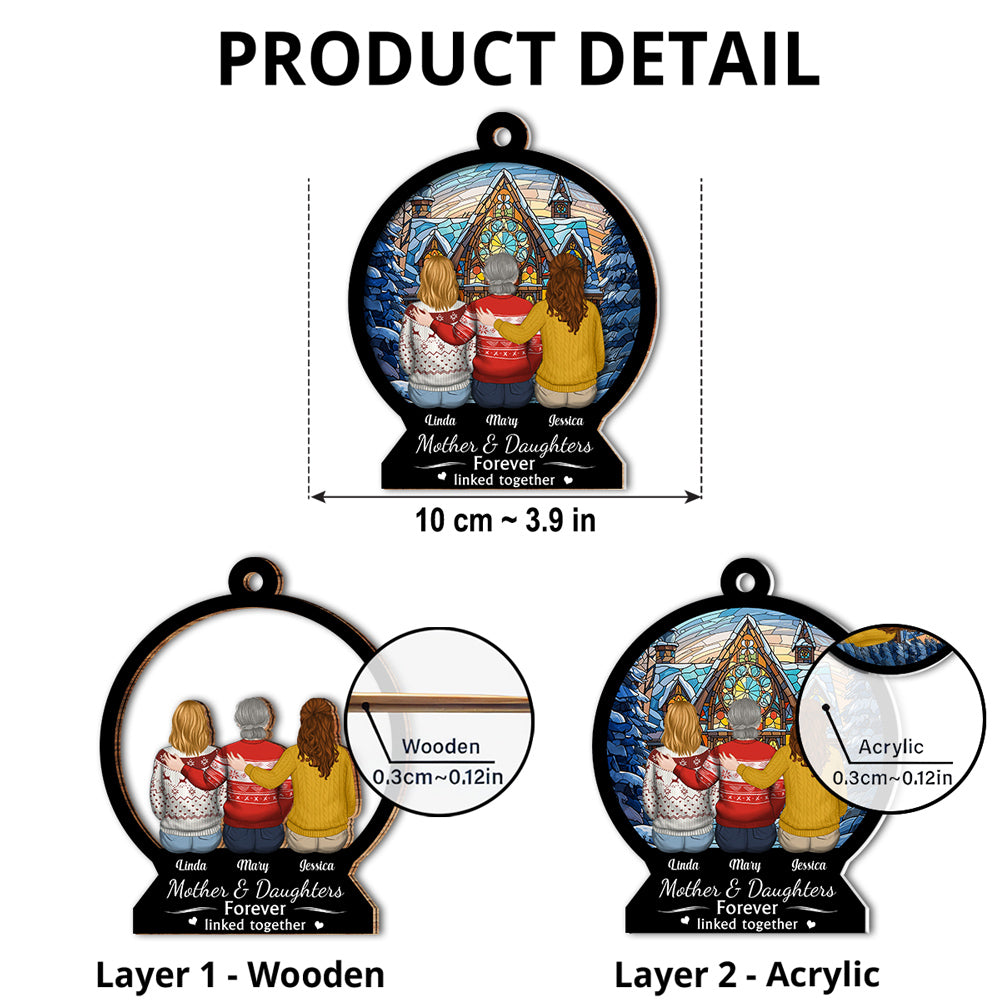 Custom Keepsake Christmas Ornament •  This Is Us - Personalized Suncatcher Ornament