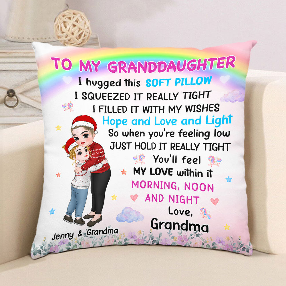 Dear My Beloved Granddaughter - Personalized Pillow