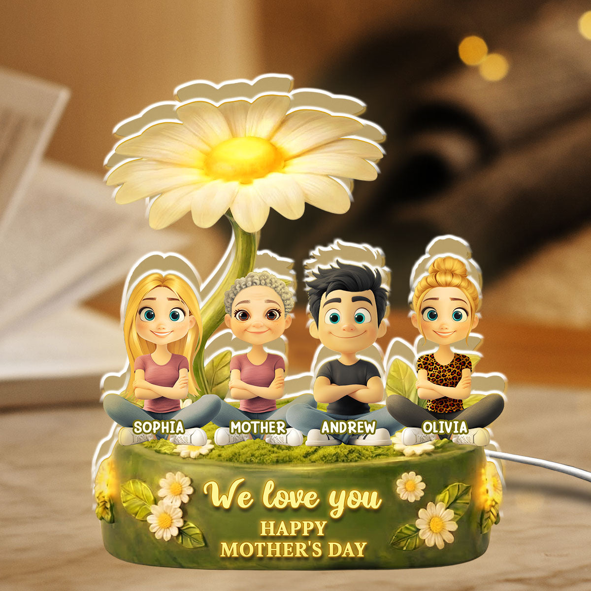 We Love You - Personalized Light Box