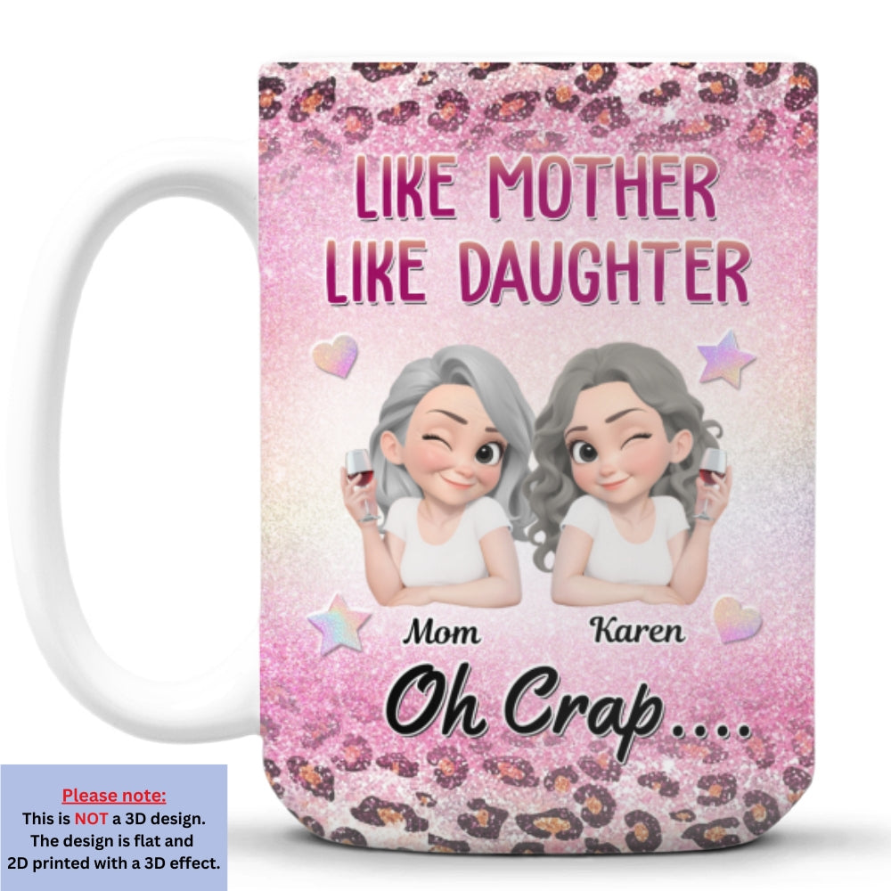 Custom Mother's Day Gift for Mom & Grandma • Like You And Me - Personalized Coffee Mug