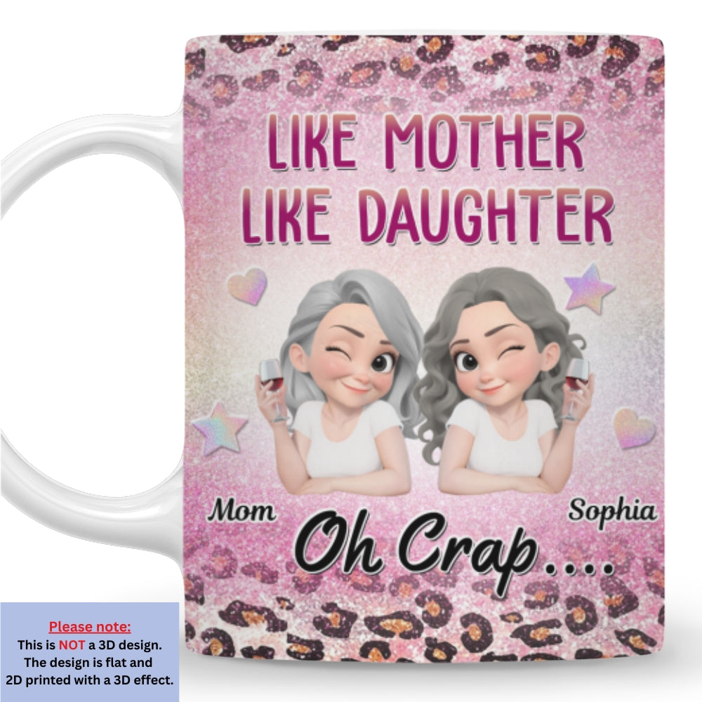 Custom Mother's Day Gift for Mom & Grandma • Like You And Me - Personalized Coffee Mug