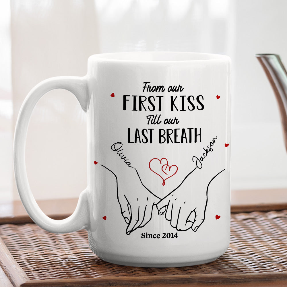 Custom Anniversary Keepsake Gifts For Couple • We Got This - Personalized Coffee Mug