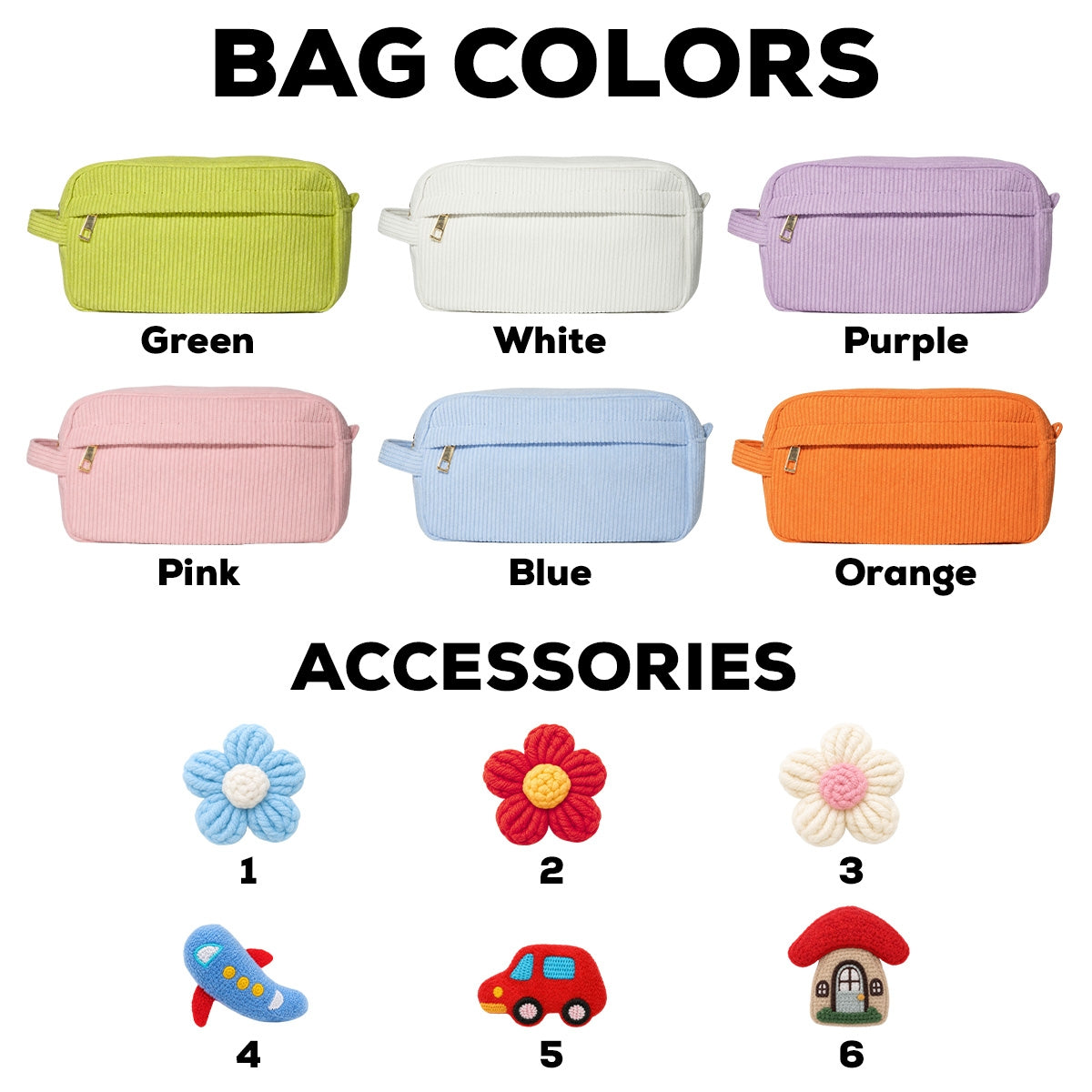 Yarn Name - Personalized Corduroy Pencil Case