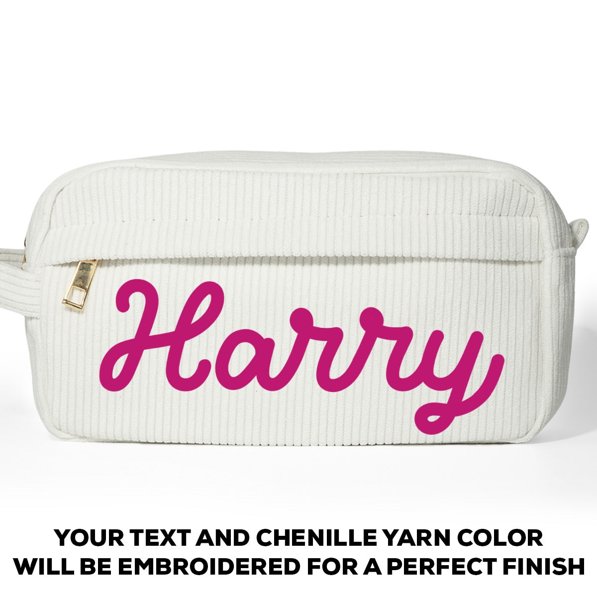 Yarn Name - Personalized Corduroy Pencil Case