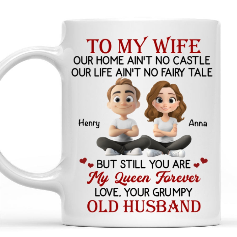 Custom Anniversary Keepsake Gifts For Couple • My Wife - Personalized Coffee Mug