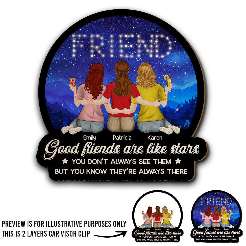 They Are Always There - Personalized Car Visor Clip