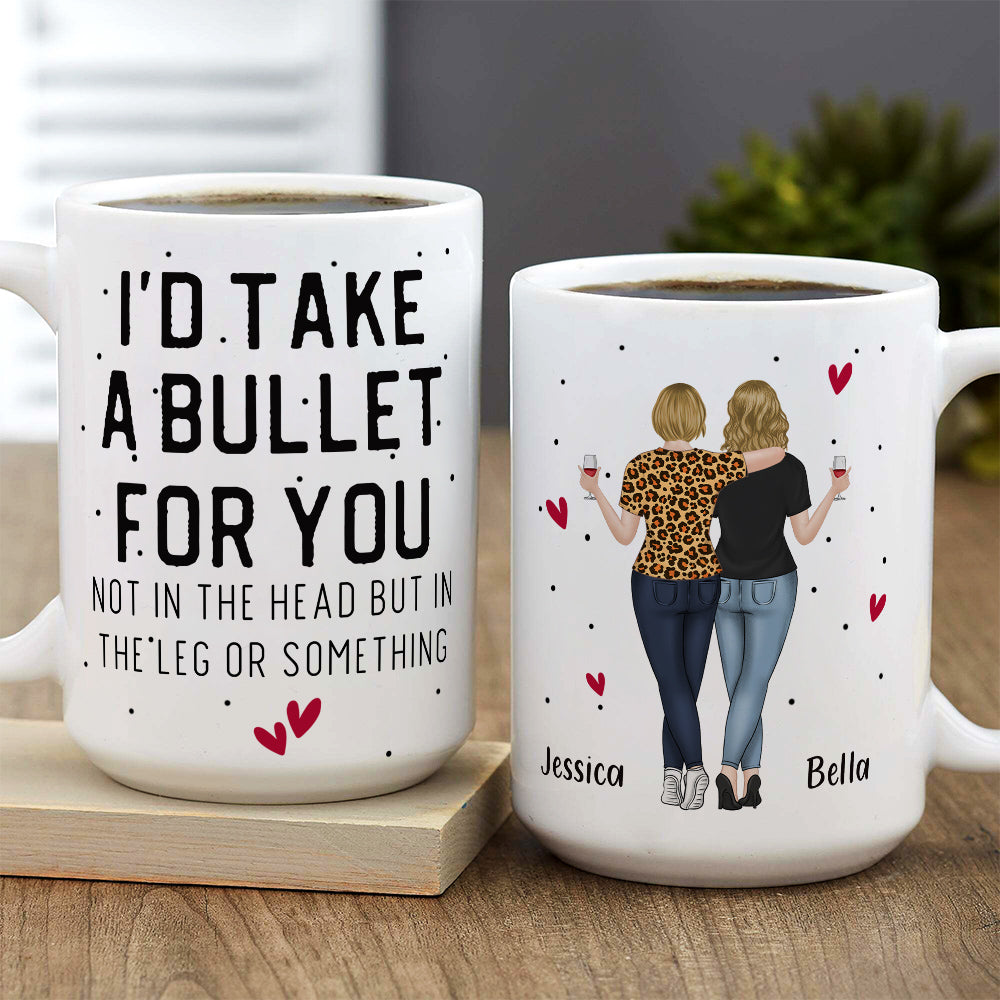 Custom Best Friend, Christmas & Birthday Friendship Keepsake Gift • Lovely Friends - Personalized Coffee Mug
