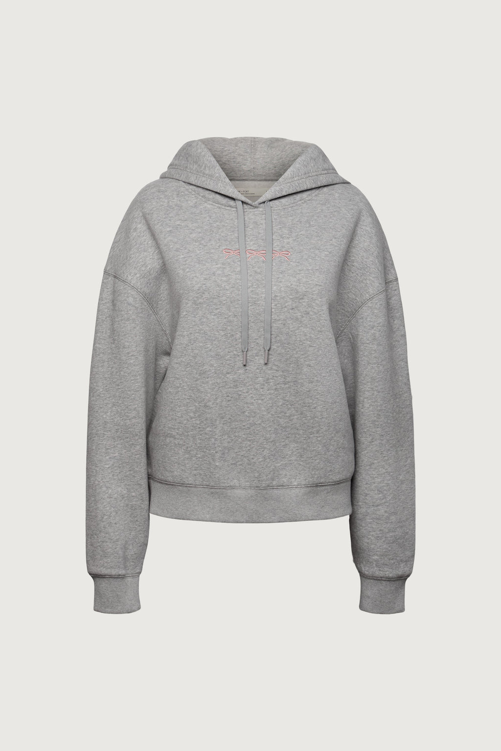 FLEECE STUDIO BOW GRAPHIC HOODIE