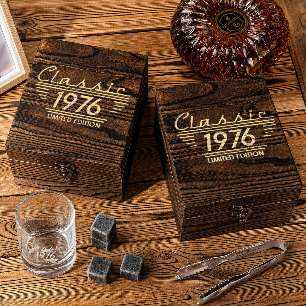 Classic Edition - Personalized Whiskey Glass Set
