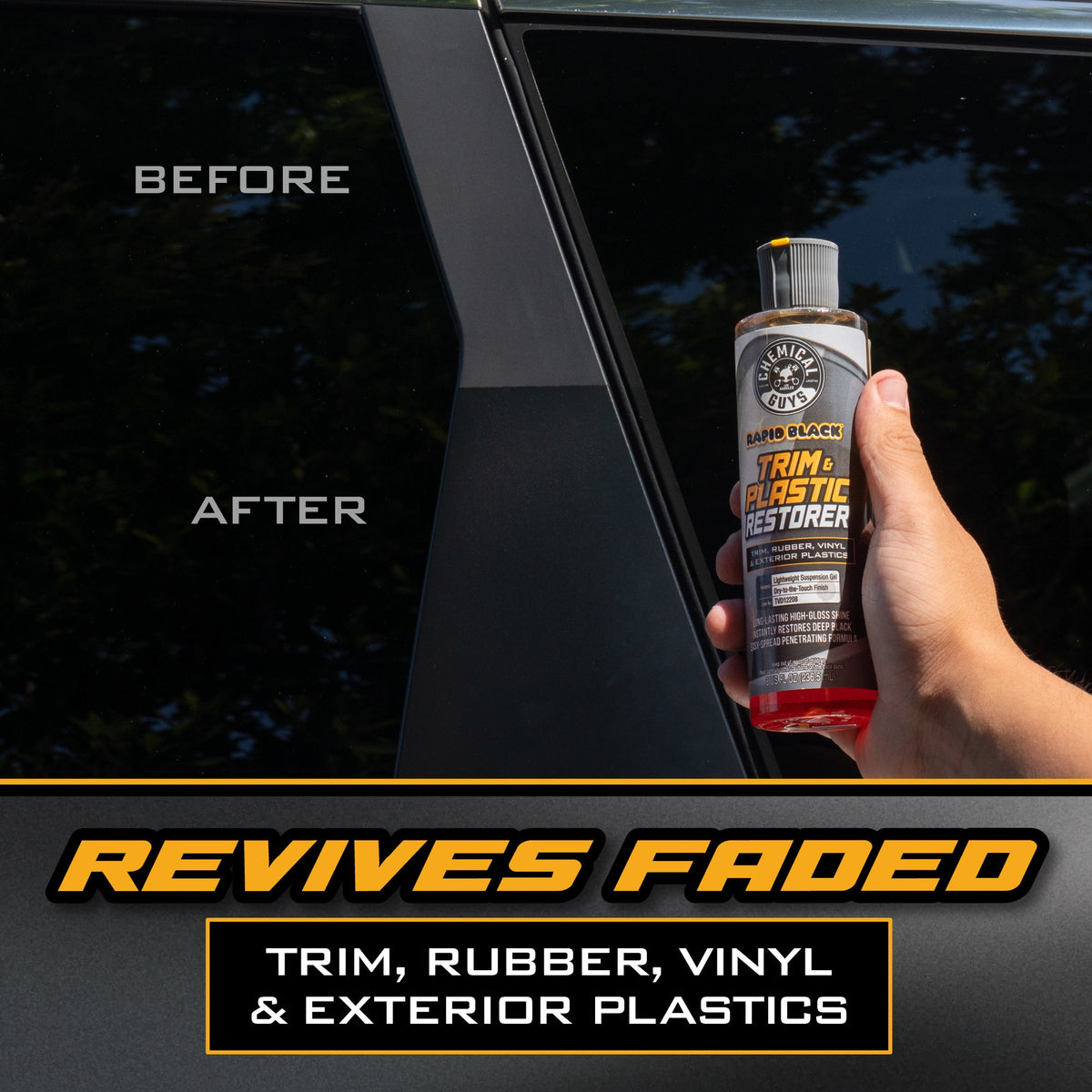 Rapid Black Trim & Plastic Restorer - image 2