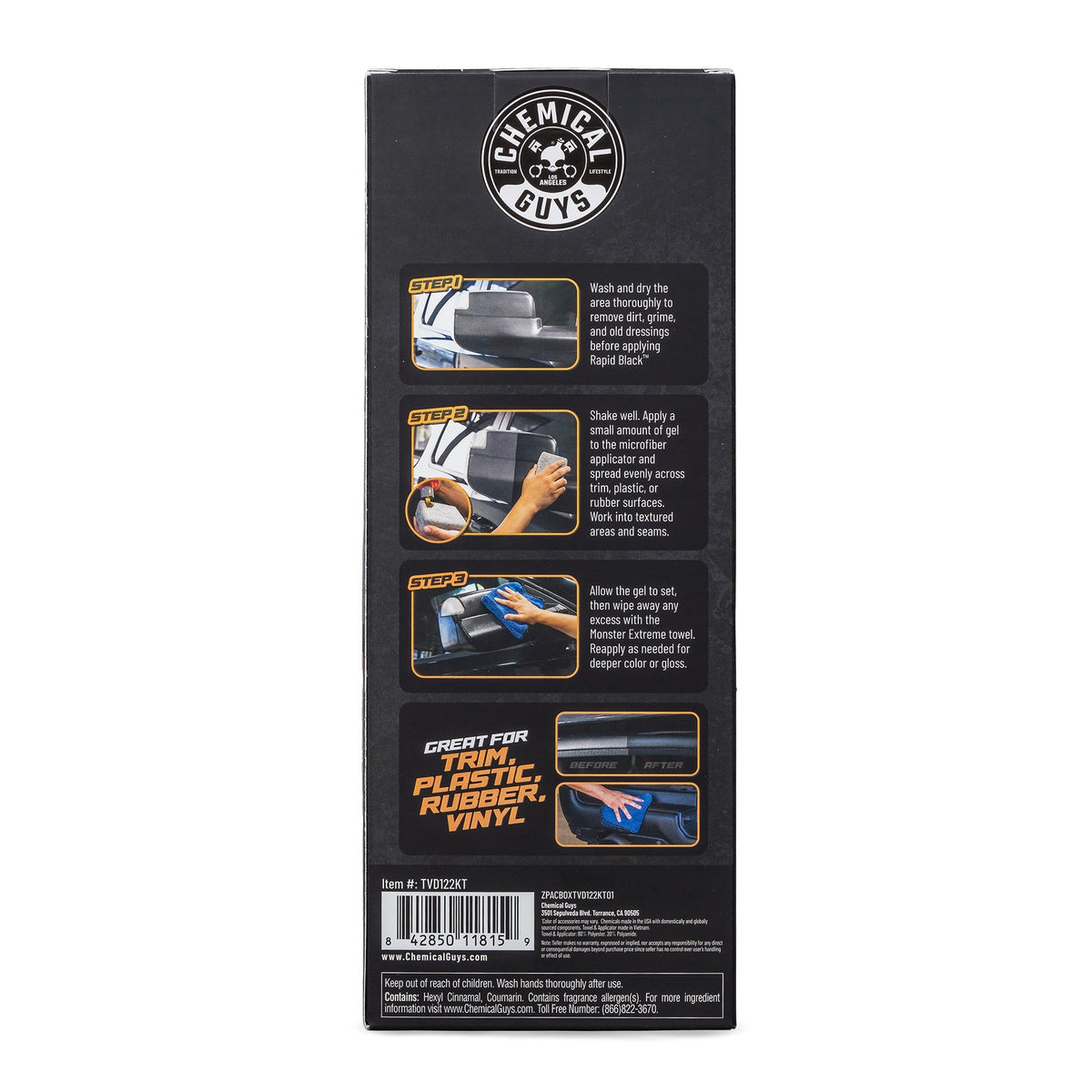 Rapid Black Trim & Plastic Restoration Kit - image 9