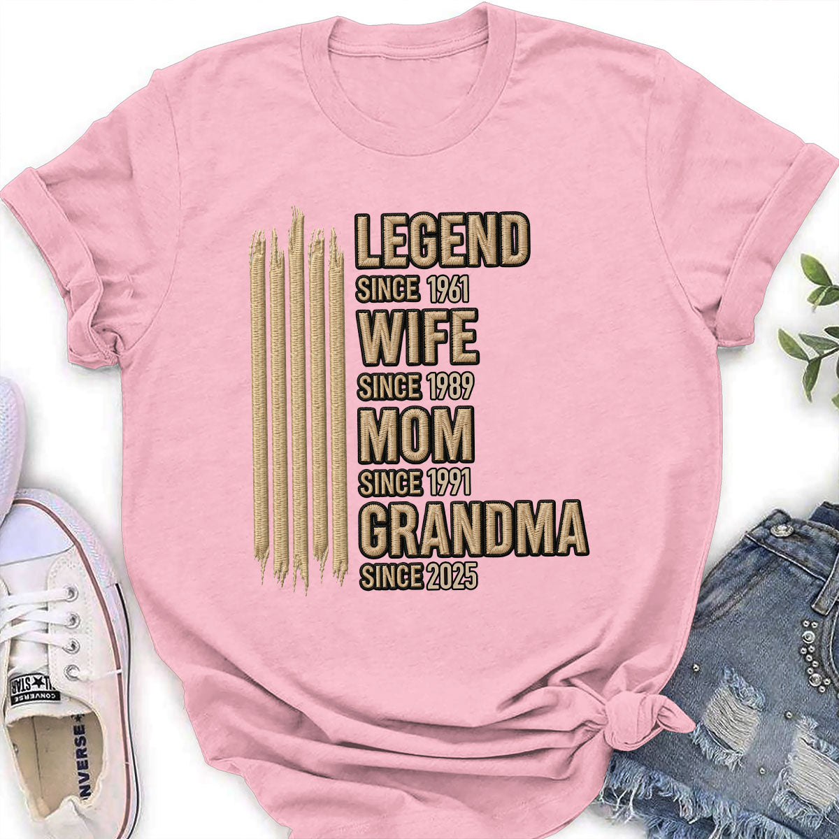 Custom Mother's Day Gift for Mom & Grandma • Grandma Mode On - Personalized Shirt