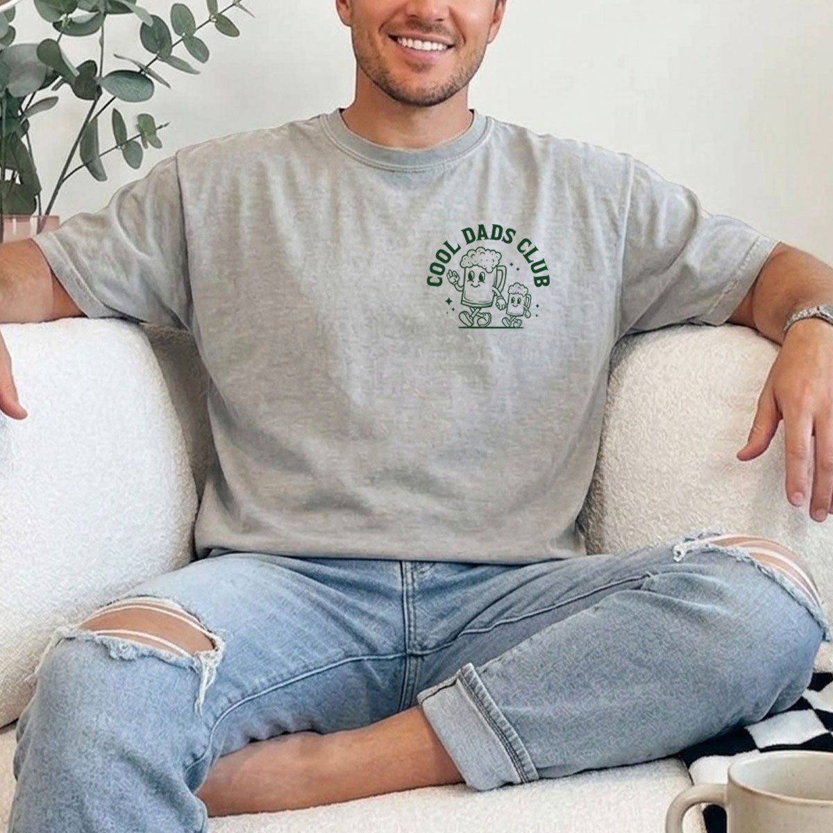 Custom Father's Day, Special Gift for Dad & Grandpa • Raising Kids Staying Cool - Personalized Shirt
