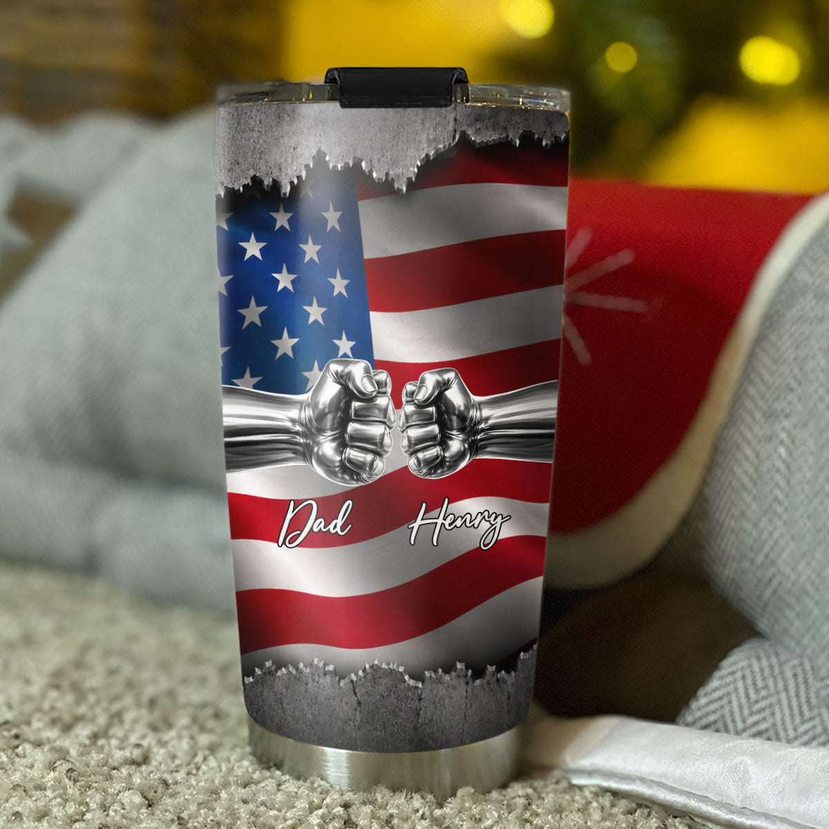 Custom Father's Day Birthday Gifts For Dad • You Have Shaped Me - Personalized 3D Effect Tumbler