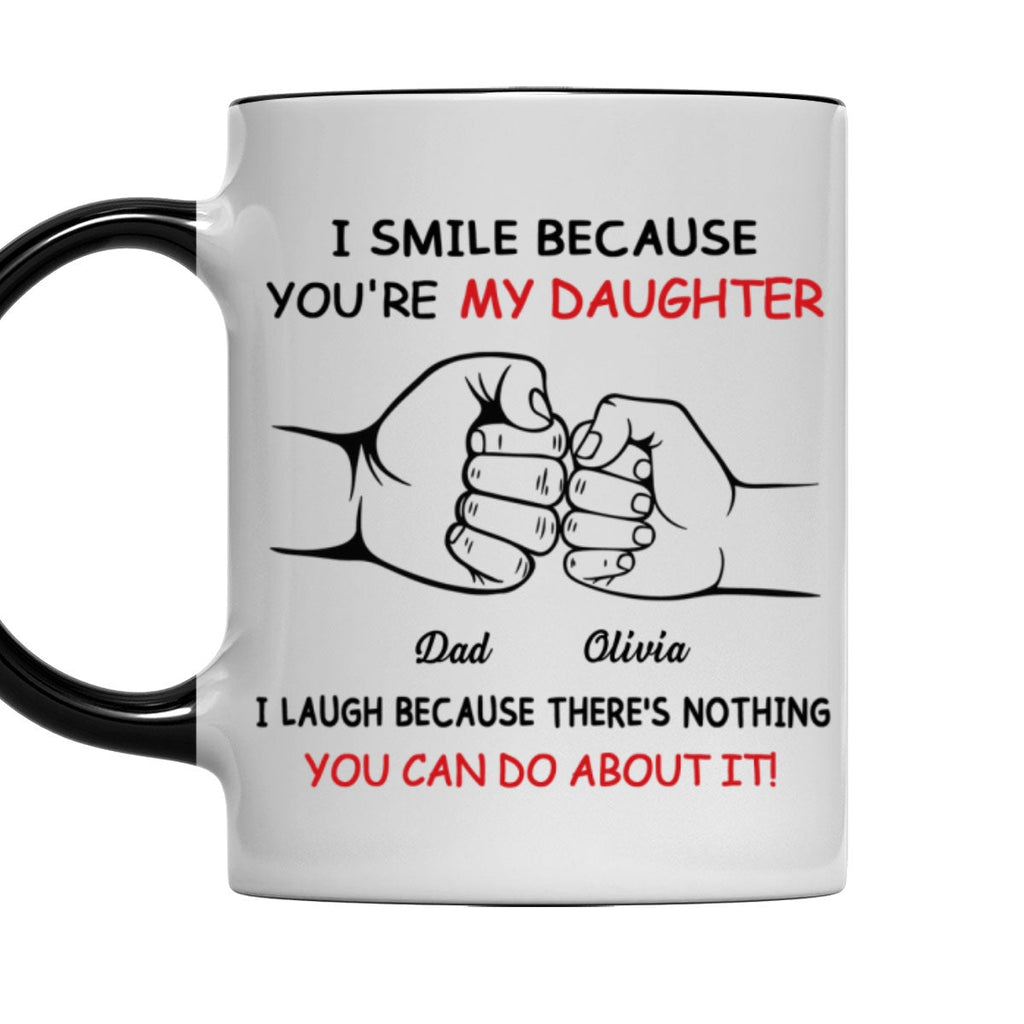 Custom Christmas & Birthday Gift for Daughter • Stuck With Me - Personalized Accent Mug
