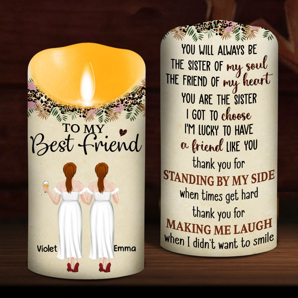 You Are My Soul Sister - Personalized LED Candle