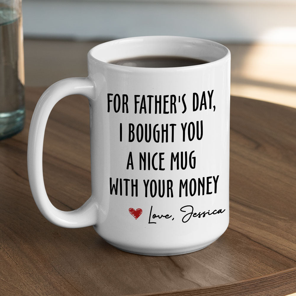 Custom Anniversary Keepsake Gifts For Couple • Mug For You - Personalized Coffee Mug