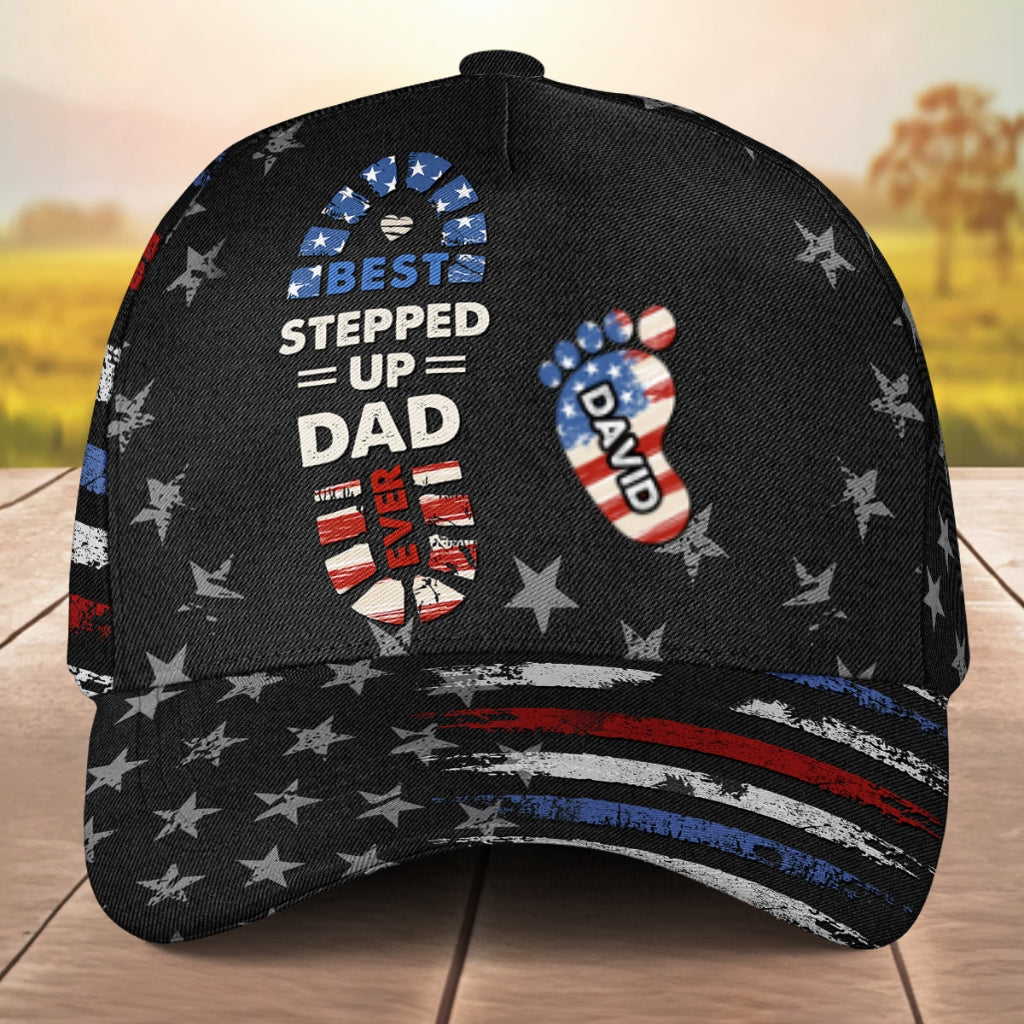 Best Bonus Dad Ever - Personalized Classic Cap