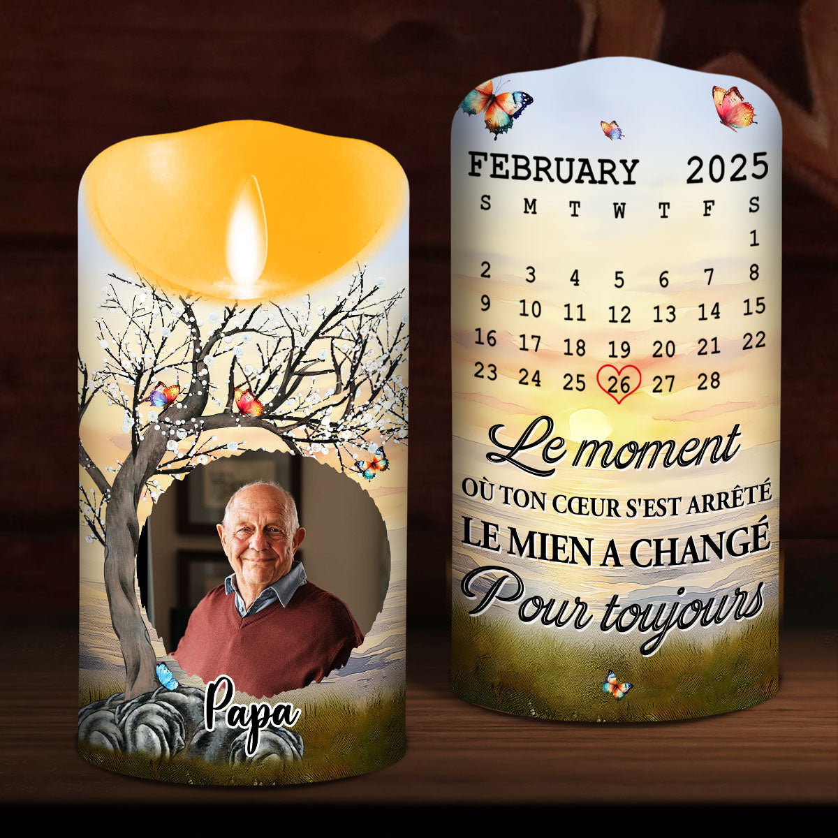 Le Moment - Bougie LED Personnalisable