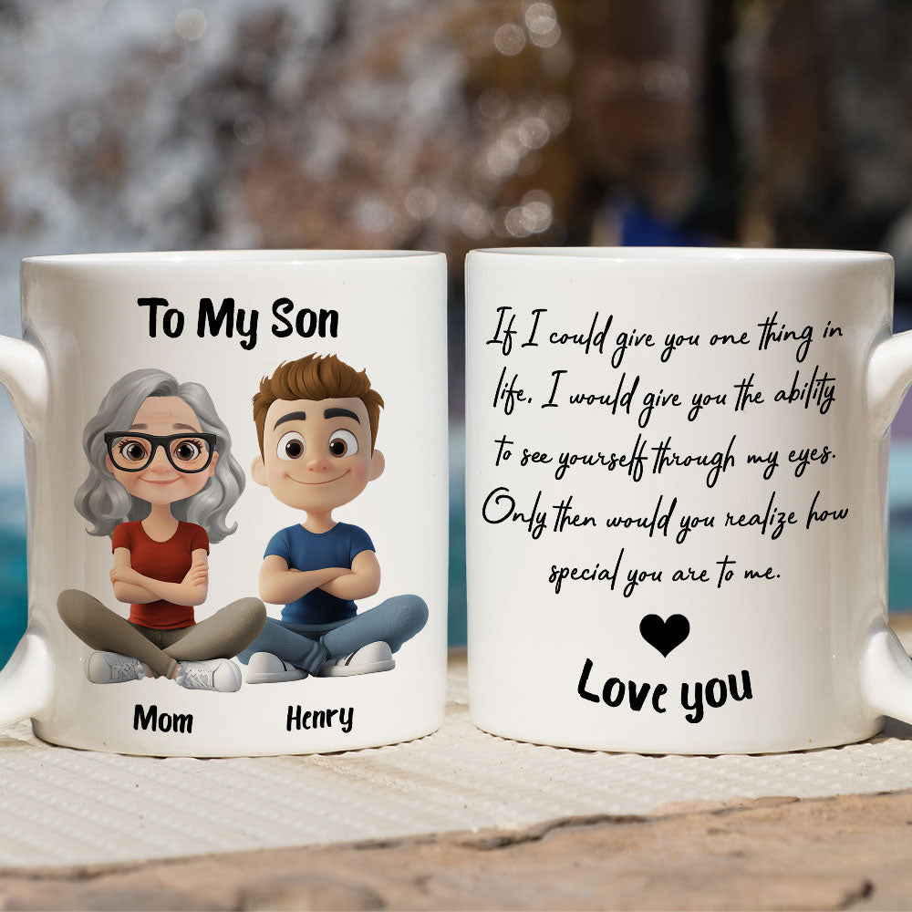 Custom Christmas & Birthday Gift for Son • You Are Special - Personalized Coffee Mug