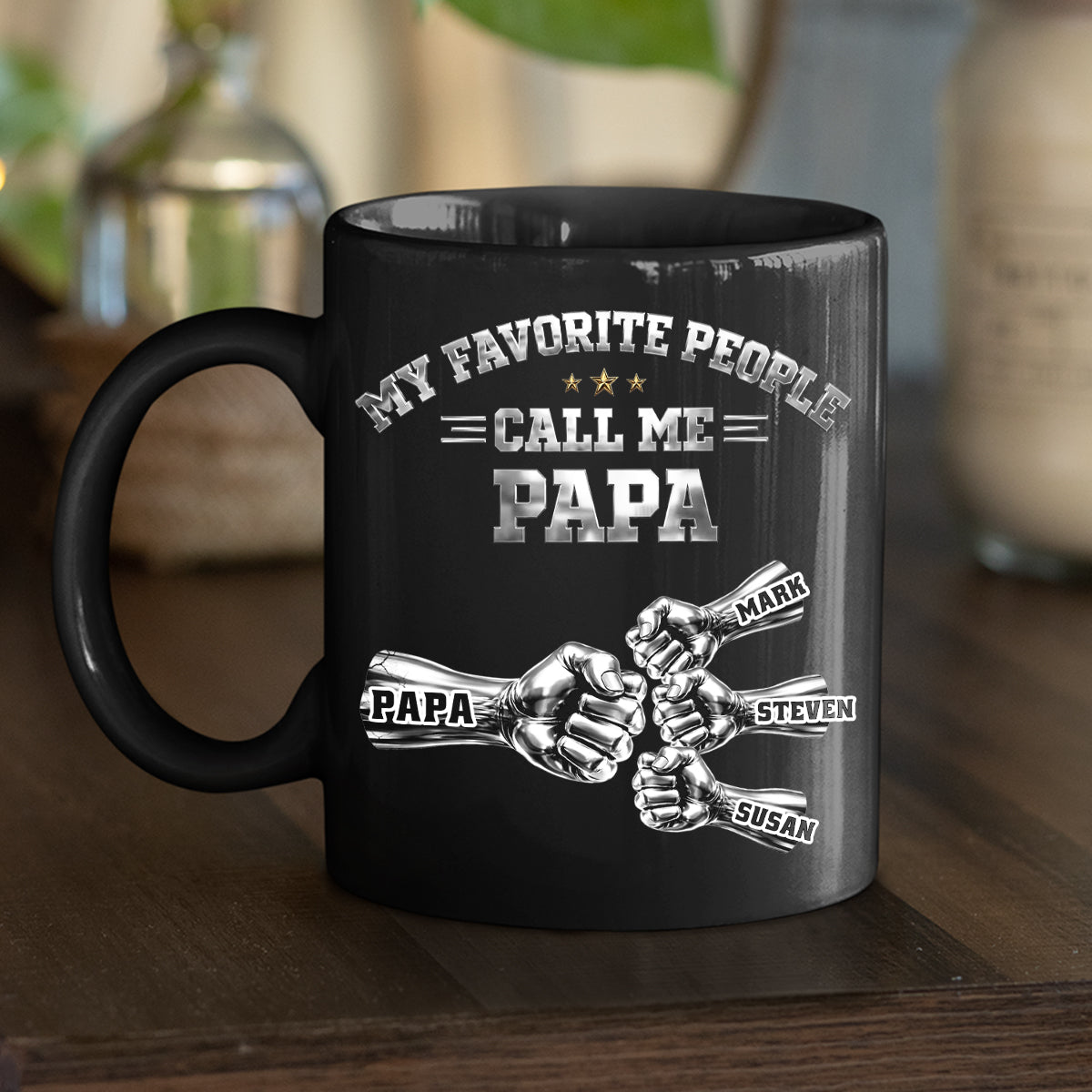 Custom Christmas & Birthday Keepsake Gift • Favorite People - Personalized Coffee Mug