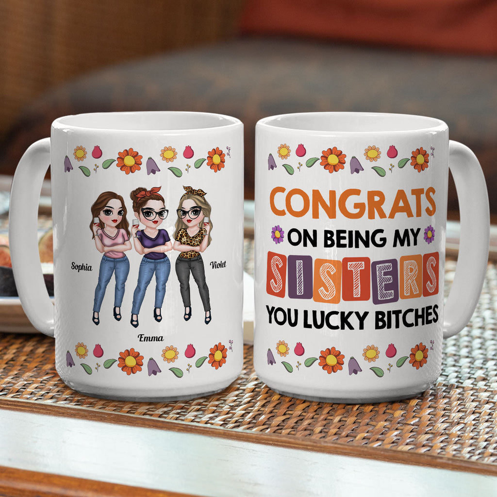 Custom Best Friend, Christmas & Birthday Friendship Keepsake Gift • Forever My Bestie - Personalized Coffee Mug
