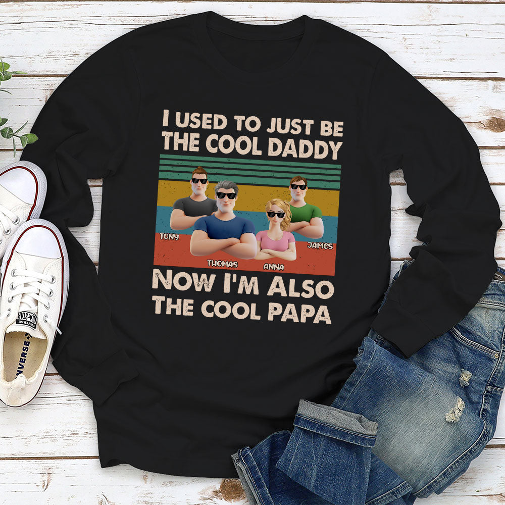 Custom Father's Day, Special Gift for Dad & Grandpa • From Dad To Grandpa With Love - Personalized Shirt