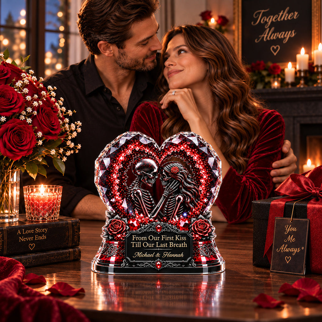 Till Our Final Breath Together -  Personalized Acrylic Plaque