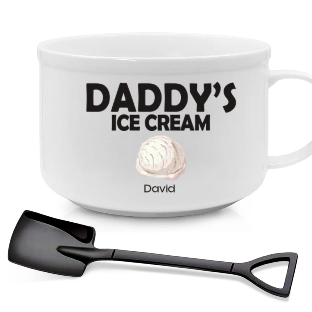 Ice Cream - Personalized Ceramic Bowl