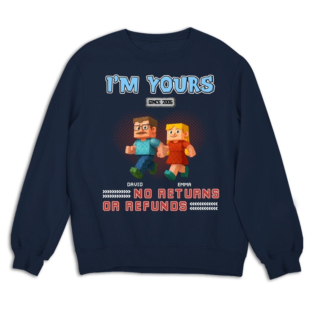 Custom Christmas Anniversary Keepsake Gifts For Husband • I Am Yours - Personalized Shirt