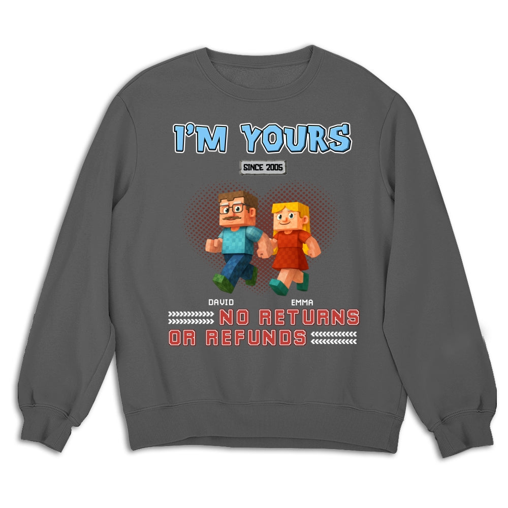 Custom Christmas Anniversary Keepsake Gifts For Husband • I Am Yours - Personalized Shirt