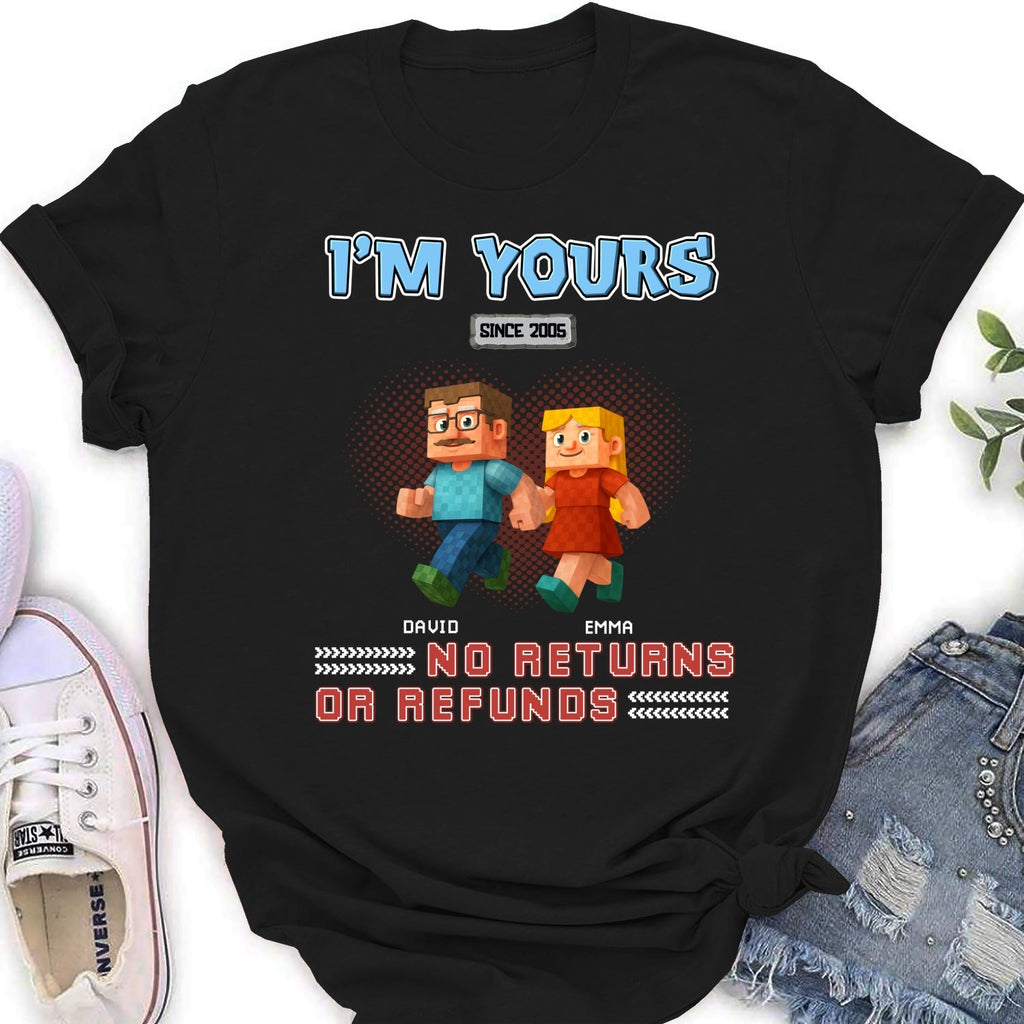 Custom Christmas Anniversary Keepsake Gifts For Husband • I Am Yours - Personalized Shirt