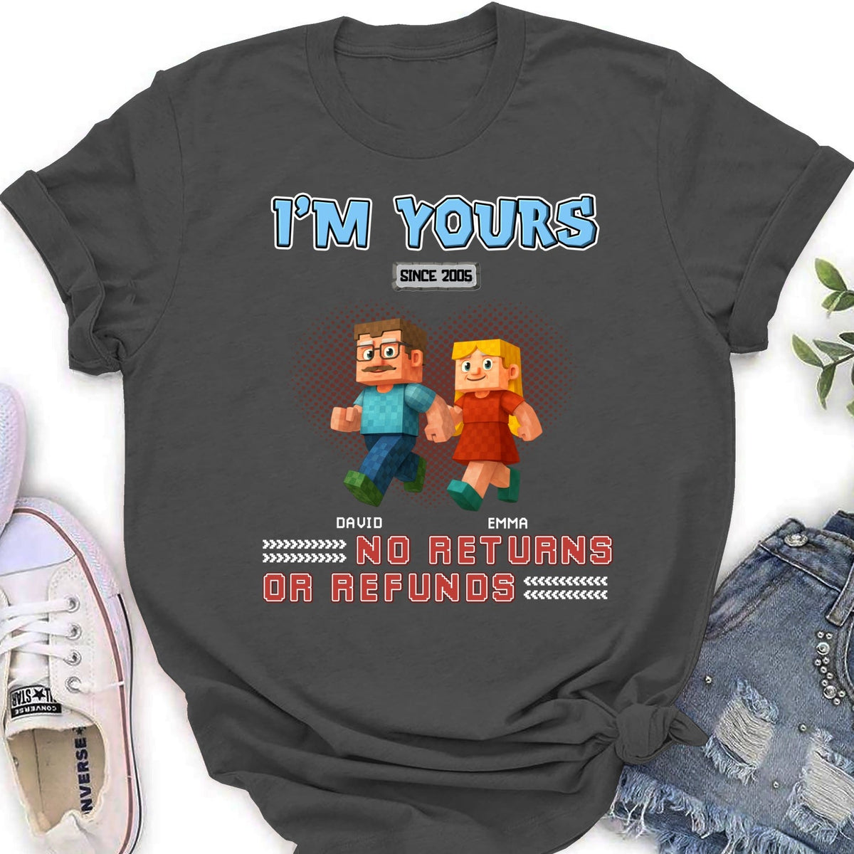 Custom Christmas Anniversary Keepsake Gifts For Husband • I Am Yours - Personalized Shirt
