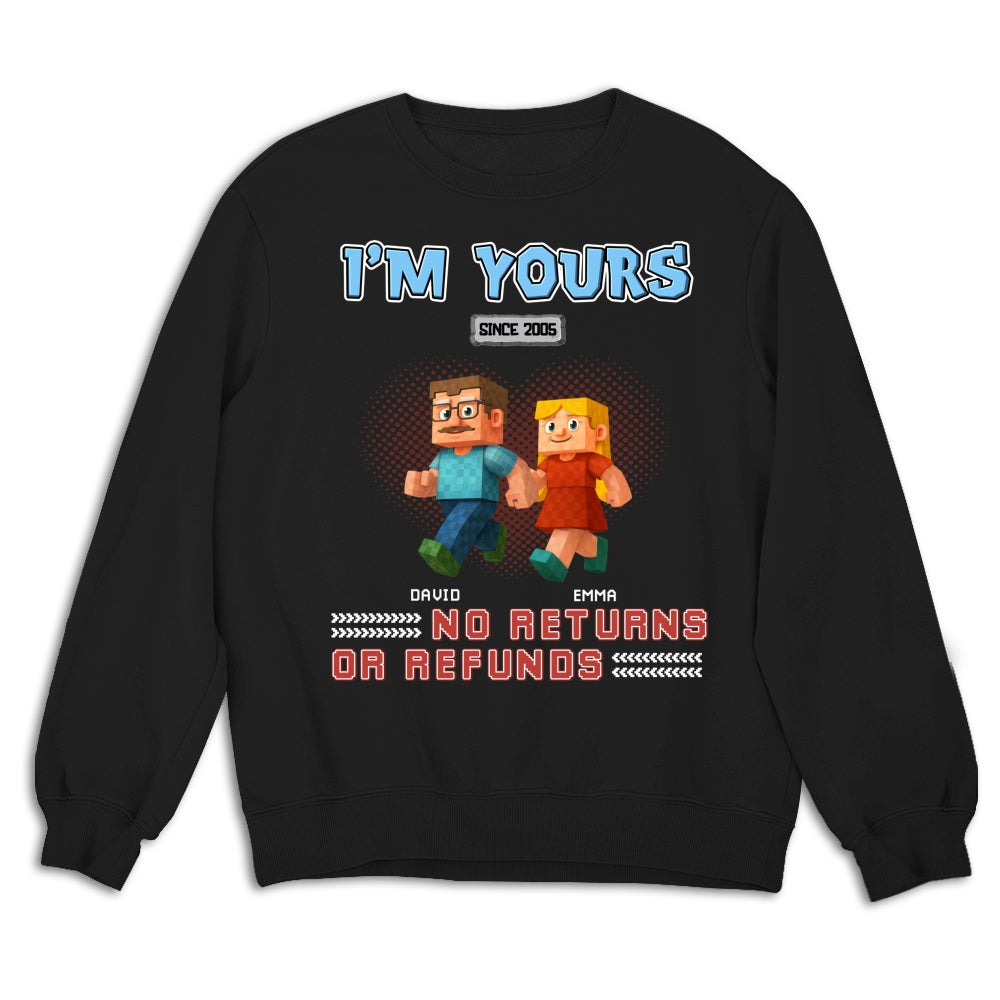 Custom Christmas Anniversary Keepsake Gifts For Husband • I Am Yours - Personalized Shirt