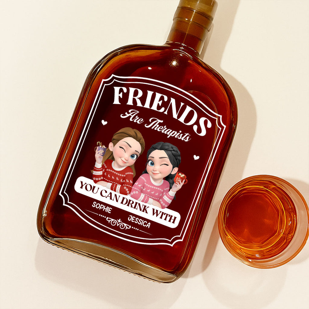 Good Wine Fixes Bad Days - Personalized Spirits Decanter