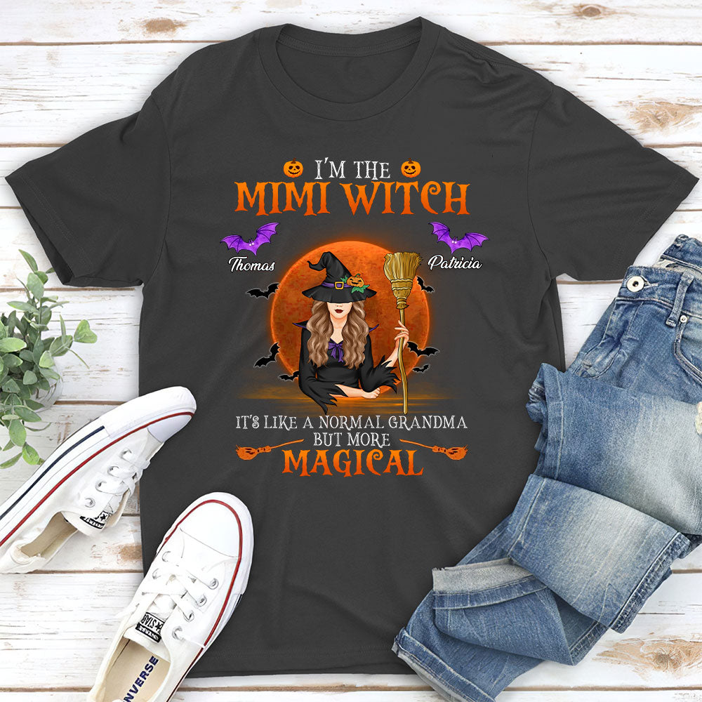 I Am A Grandma Witch - Personalized Shirt