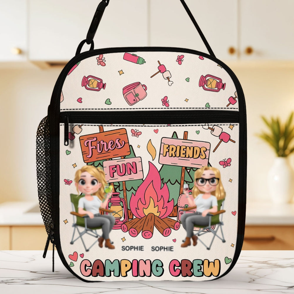Camping Crew - Personalized Insulated Lunch Bag