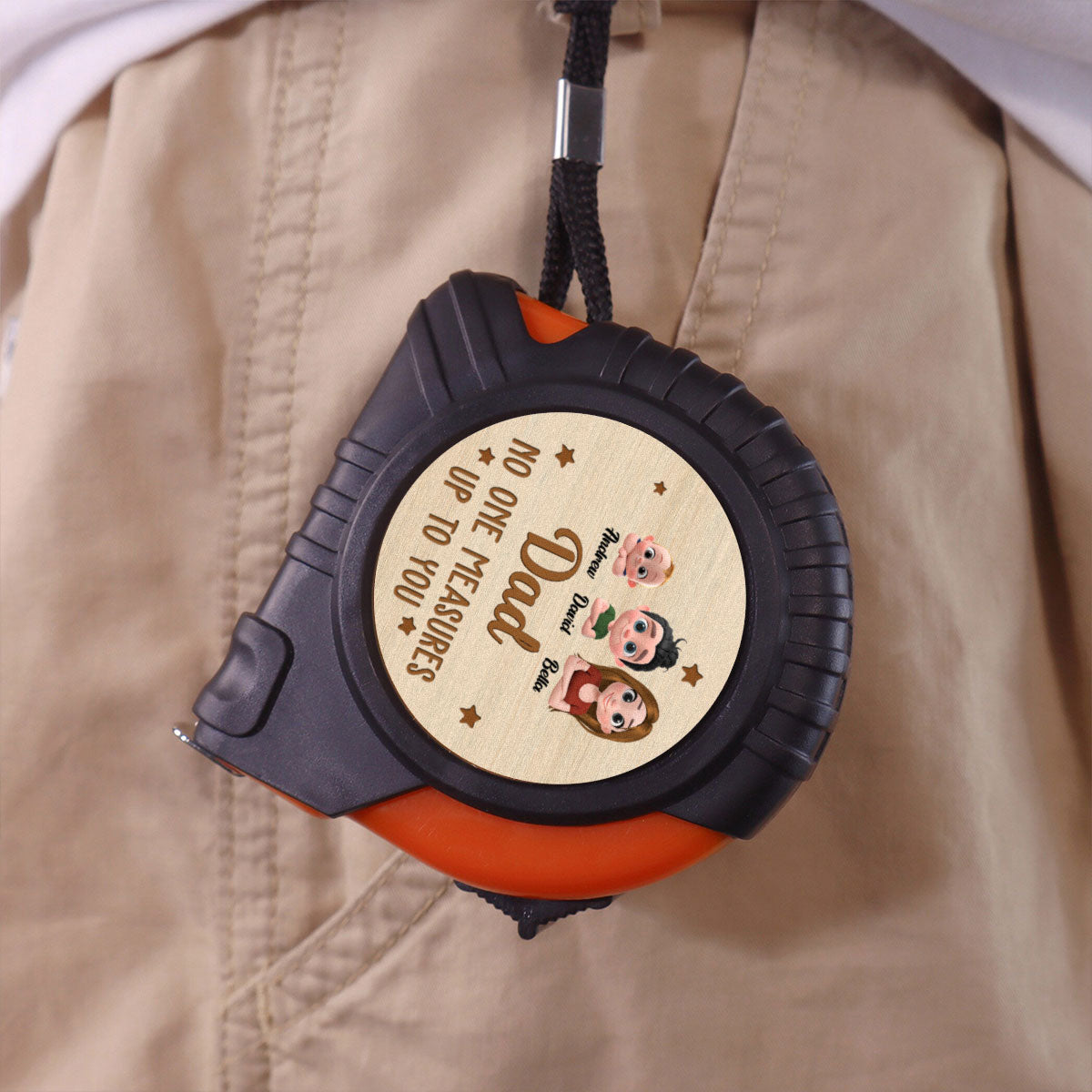 No One Measures Up To You Version 2 - Personalized Tape Measure